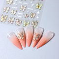 Pikkukuva 5 / 5: Perhos Nail Art -tarrat 5D kohokuvioitu itseliimautuva kynsien DIY