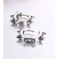 Miniatyrbilde 3 av 5: Titanium Stål Stud Øredobber Pigg Stud Øredobber (Stålfarge) Gutt/Menn Gave