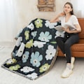 Miniatyrbilde 2 av 3: Sofa Teppe Dekorativ Stoltrekk Pen Små Blomstermønster for Sofa, B