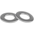Miniatyrbilde 3 av 5: M8 flate skiver, 304 rustfritt stål, 200 stk (M8 x 16 x 1,5 mm)