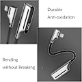 Miniatyrbilde 5 av 5: 4-i-1 Dual Jack iPhone-adapter - Kompatibel med iPhone 11/XS/8 Plus, alle