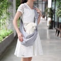 Pikkukuva 4 / 5: Koiran ja kissan kantolaukku - Hands Free Reversible Papoose Carrier Lemmikeille - Säädettävä - Pehmeä ja kassimalli - Sopii pennuille, pienille koirille ja kissoille matkustamiseen