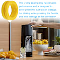 Miniatyrbilde 5 av 6: 3 stk. Pakninger for Duo, Art Sparkling Water Machine, Erstatningspackning for Fyllingsadapter, Tetnings-O-ringer (3 stk.)