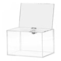 Miniatyrbillede 1 af 5: Akryl Donation Box - Kasse til Afstemning, Velgørenhed, Afstemninger, Undersøgelser