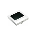 Miniatyrbillede 4 af 5: Elektrisk varme termostat, manuel knap 16A, negativt display, hvid cha