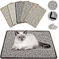Miniatyrbild 1 av 5: Sisal Katt Repmatta - Hållbar halkfri kloskötselmatta för vägg och golv (Ra