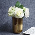 Miniatyrbild 4 av 5: 7 tum guldkeramisk blomvas Heminredning Vas