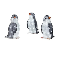 Miniatyrbilde 5 av 5: Lysende pingvin, pingvinjulslysdekorasjon, LED-pingvinfigur, hage