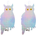 Pikkukuva 1 / 4: Kyyhkynen karkotin, 2 kappaletta heijastava pöllö, Anti Pigeon Owl, Bird Repeller, Heijastava linnunpelätin