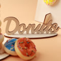 Miniatyrbilde 2 av 5: Premium Donut Veggstativ Gjenbrukbar Donut Holder Board Display 9 Donuts 40*30