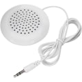 Pikkukuva 1 / 5: Mini-puhelinkaiutin, 3,5 mm:n stereokaiutin ulkokäyttöön MP3-, MP4-, iOS- ja CD-soittimelle - valkoinen