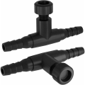 Miniatyrbilde 3 av 5: Akvarieluftkontrollventiler for 0,4 cm ID Airline Tubing Enveis Plastluftstrømsregulatorer Justerbare Sorte Slangekoblinger Luftpumpetilbehør til Akvarier (Pakke med 10)