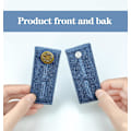 Miniatyrbild 4 av 5: 4PC Unisex Jeans Byxor Midje Expander Midjebandsförlängare Knapp Elastisk