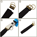 Miniatyrbillede 5 af 5: 30 Styk Nøglering Hardware, 32mm Webbing Spænde med Nøglering, Nøglering Hardware og Håndledsrem, kompatible Nøglestropper, Lynlås, Skuldertaske, DIY Stropper