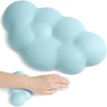 Miniatyrbillede 1 af 5: Cloud håndledsstøtte til mus, superfin memory foam blød gel håndled