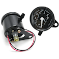 Miniatyrbillede 2 af 5: Universal 12V Motorcykel Speedometer 0-140KM/h Retro Odometer Modifikation
