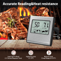 Miniatyrbild 3 av 5: Digital kötttermometer för grill, ugnstermometer med timer, köttsond