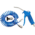 Miniatyrbillede 1 af 5: Lastbil Luft Duster Pistol Med 5 Meter Tilbageførings Slange Universal Heavy Duty Hurtig C