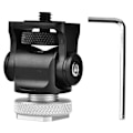 Miniatyrbild 1 av 5: Blixtskoadapter, blixtskofäste, SLR-kameramonteringsbaspaket med skiftnyckel