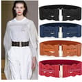 Miniatyrbilde 2 av 4: 1 stk. Damemote Vintage Bred Elastisk Stretch Midjebelte Med