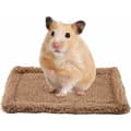 Liten marsvin hamster säng hus rektangulär plysch varm matta sovkudde