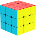Pikkukuva 1 / 5: Rubikin kuutio 3x3 - ei tarroja Rubikin kuution pulmapeli 5.5*5.5*5.5cm