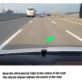 Miniatyrbillede 3 af 5: LED-assistent til vognbaneassistent, sikkerhedsassistent til bilkørsel, genopladelig LED-ekstralys, sikkerhedsadvarsel