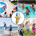 Miniatyrbillede 4 af 5: Vandsprøjte til, Vandsport til - Bedårende strandvandslegetøj - Nemt at fylde udendørs vandsport, Pool Play Pump, Stor vandsoaker til