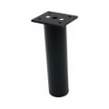 Miniatyrbilde 5 av 5: Sett med 4 justerbare møbelben i matt sort, aluminiumslegering 38x150mm, T