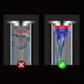 Miniatyrbild 3 av 5: Golvavloppssil Plug Trap Siphon Diskho Stort Deplacement Kök B