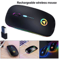 Miniatyrbillede 1 af 4: 2.4ghz Led trådløs spilmus trådløs optisk mus til pc bærbar computer