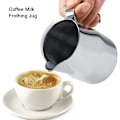 Miniatyrbilde 5 av 5: 350ml Espressokaffe Krus Melkeskummer Melkekanne Gravering Skumming Cappuccino