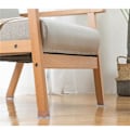 Miniatyrbillede 2 af 4: 12 stk. Anti-Scratch PVC Rektangulære Stoleben Beskyttere Møbelfødder Betræk, 20 x 30mm, 2.0 x 3.0cm, Klar