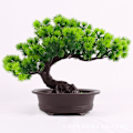 Miniatyrbilde 1 av 4: Kunstig bonsai-tre Falsk plantedekorasjon i potte Kunstige husplanter
