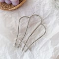 Miniatyrbilde 5 av 5: 2 stk U-formet hårgaffel Side Fork Style Hårnål 4 Prong Hair Updo Bun Hårnålspinner i legering Hårklips Grips Hårstyling Tilbehør for kvinner Jenter