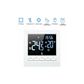 Miniatyrbillede 3 af 5: Elektrisk varme termostat, manuel knap 16A, negativt display, hvid cha