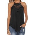 Pikkukuva 1 / 5: Naisten kesä Sling Spagettihihna Pitsi Flowy Tank Top Slip Paita,XL