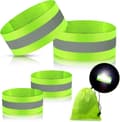 Reflexband Hög Synlighet Reflexband Reflexband Armband Reflexutrustning Kompatibel Löpning Cykling Promenader Arm Handled
