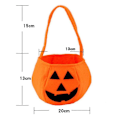 Pikkukuva 5 / 5: 2 kpl Halloween-kurpitsakarkkipusseja lahjakassi