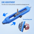 Miniatyrbilde 4 av 5: Kontur Gauge Scribe Tool, Kontur Gauge Uregelmessig Duplikator med Lås, Kontur Mål