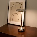 Miniatyrbillede 1 af 5: Ledningsfri bordlampe - dæmpbar, vandtæt, metal, USB-genopladelig bordlampe