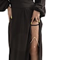 Pikkukuva 5 / 5: Sexy Pearl Thigh Chain Elastic Beaded Leg Chain Metal Tassel Multi-layer Le