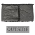 Miniatyrbilde 2 av 3: Unisex Halstørkle Ned Knapper Høst Vinter Fleece Foret Menn Kvinner Skjerf
