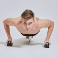 Miniatyrbild 2 av 5: Push Up Bar Push Up Bar Stand Pushup Övre Kropp, Armar, Bröst Och Ryggträning Röd