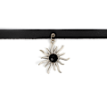 Miniatyrbillede 2 af 3: Choker halskæde til kvinder, Sort goth halskæder til kvinder, Gotisk