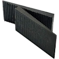 Pikkukuva 1 / 5: 57mm x 32mm Lasitusvälilevy ikkunoiden lasitukseen, lasilattioiden shim lasitiivistevälilevyt, musta (100 kpl)