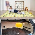 Pikkukuva 2 / 5: Taittuva piknik-viltti - 150 x 200 cm vedenpitävä rantamatto (ananas)