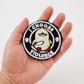 Miniatyrbillede 2 af 3: 7,87 cm sjove morale-patches - broderede patches med velcro-bagside - påstrygelige patches til rygsække, jakker, hatte, hunde-seler og veste