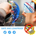 Miniatyrbild 4 av 5: 600 st krympslangkabelkontakter, mångsidig vattentät elektrisk kabelterminaler kit, isolerade crimpkontakter ringgaffel spade stumpar skarvar