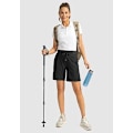Miniatyrbillede 2 af 3: Dame Vandre Cargo Shorts med 4 Lommer 7 Tommer Lang Hurtigtørrende Atletiske G